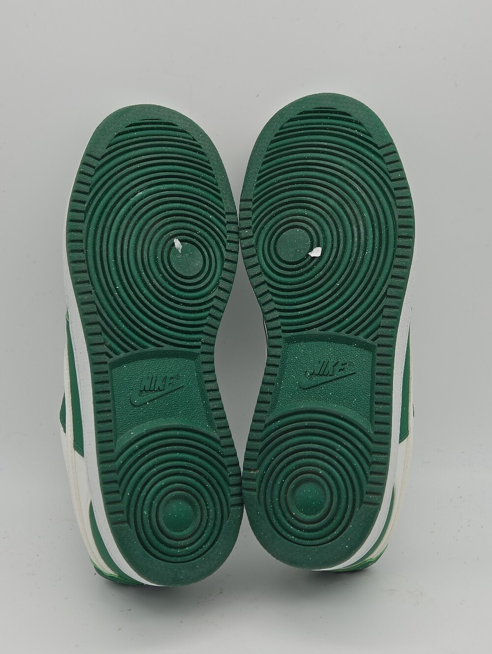 Nike Court Vision Low Green White Sneakers Mens 7 - Picture 5 of 10